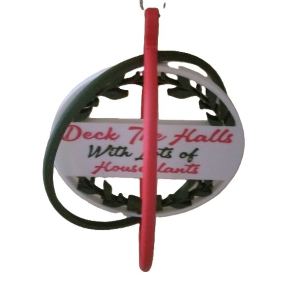 Deck The Halls With Lots Of Houseplants 3D Printed Ornament Holiday Decor Gift - Picture 5 of 9